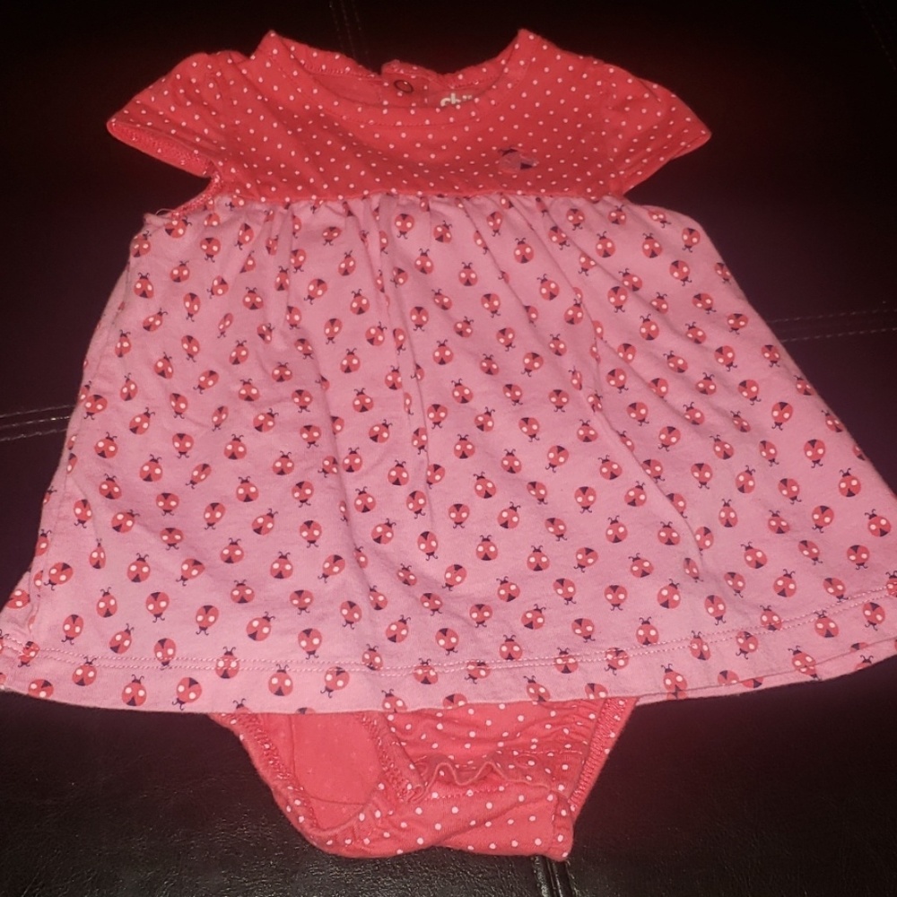 Super cute lady bug dress